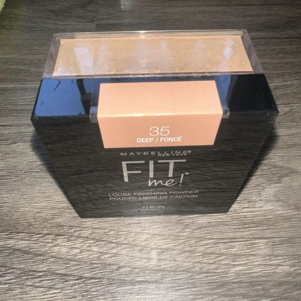 Maybelline New York Fit Me Loose Finishing Setting Powder, 35 Deep
